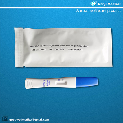 diagnostiquez le kit de essai de COVID 19 rapides, maison Kit Swab Test d'u.c.e.