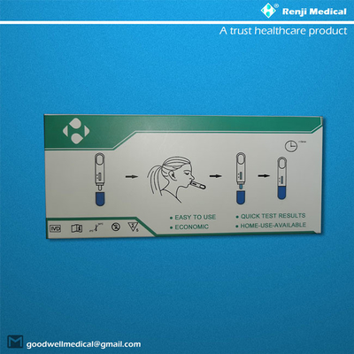 diagnostiquez le kit de essai de COVID 19 rapides, maison Kit Swab Test d'u.c.e.