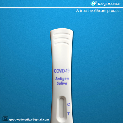 5 ensembles/boîte COVID rapide 19 Kit With Nasopharyngeal Swabs de essai