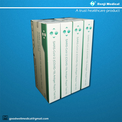 Kit d'essai de Renji Medical Home Rapid Antigen avec la certification nasale de l'écouvillon ISO13485