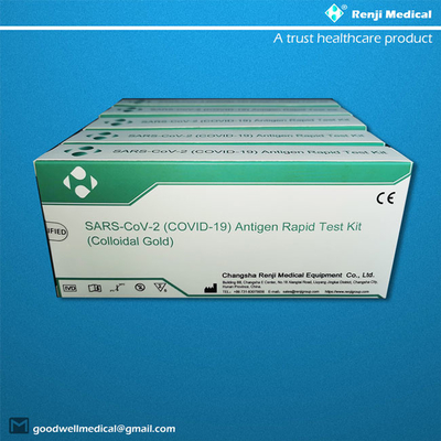 Certification de GV ISO13485 de kit d'essai de Renji Medical Rapid Antigen Self
