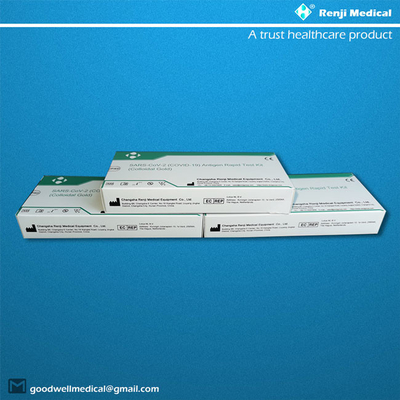 Certification de GV ISO13485 de kit d'essai de Renji Medical Rapid Antigen Self