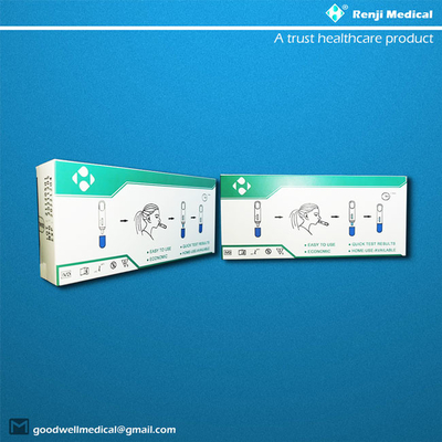 Kit de essai de GV COVID 19 rapides, essai rapide Kit Colloidal Gold de l'antigène SARS-CoV-2