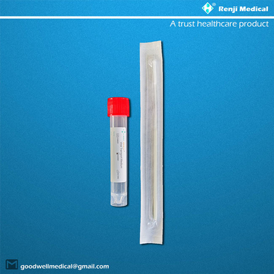 Tube approuvé par le FDA de collection de spécimen, kit moyen de transport viral de 3ml VTM