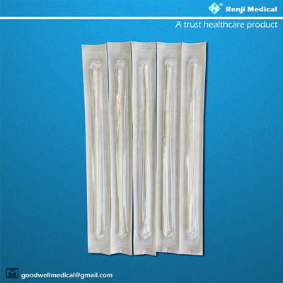Astuce en nylon assemblée de échantillonnage virale stérile de catégorie médicale de l'écouvillon 100%