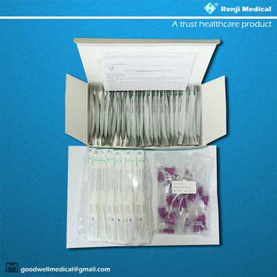 Renji Antigen Rapid Testing Kit, essai colloïdal de Covid d'or d'immunochromatography