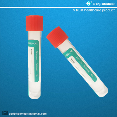 Tube viral de collection de spécimen du transport Covid-19 avec l'écouvillon oro-pharyngé nasal