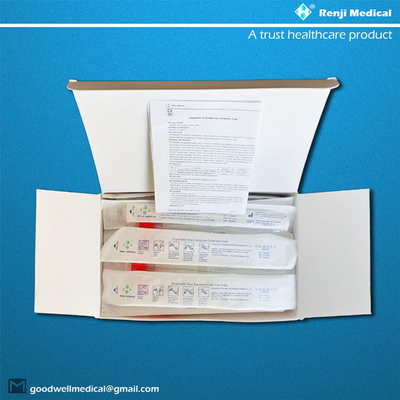 Certification du tube MSDS YBTC mA de Renji Medical Saliva Collection Kit