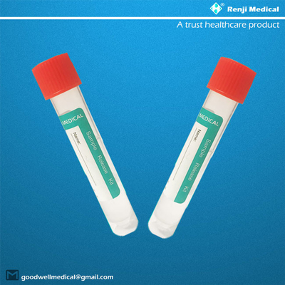 Tubes approuvés par le FDA de kits de collection témoin pour l'influenza aviaire du SRAS COV-2
