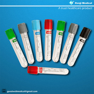 Tube de Renji Disposable Vacuum Blood Collection, tubes rouges de sang de séparateur de gel