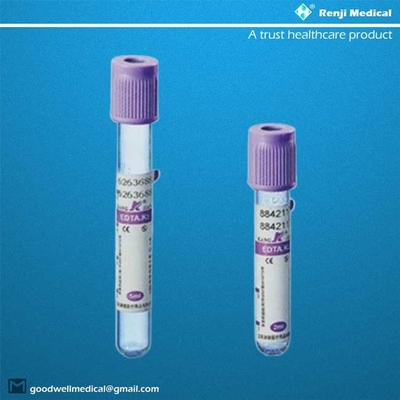 Années de tube électronique de durée de conservation d'aspiration de sang d'EDTA 3 pour la hématologie clinique