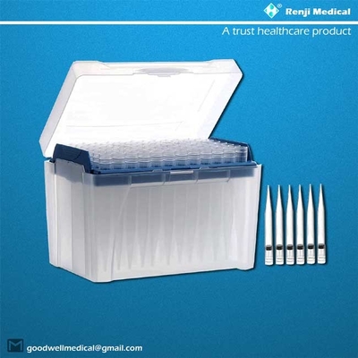 astuces stériles de la pipette 1mL, astuces universelles 1000ul de micropipette