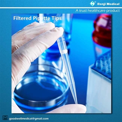 Astuces stériles de grande précision de pipette compatibles avec GILSON Biohit