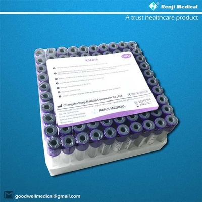 Certification jetable du tube CE/ISO13485 de collection de sang d'EDTA