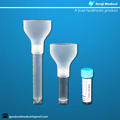 Kit de collection de salive d'usage médical pour des spécimens du SRAS COV-2
