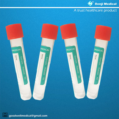 Le tube de collection de spécimen du SRAS COV-2, CE de kit d'essai de Vtm a approuvé